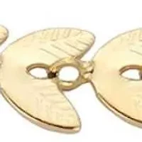 Tarnish Resistant 18k Gold Plated Set of Three Adjustable Chain Bracelets