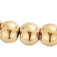 Tarnish Resistant 18k Gold Plated Beaded Bolo Bracelet