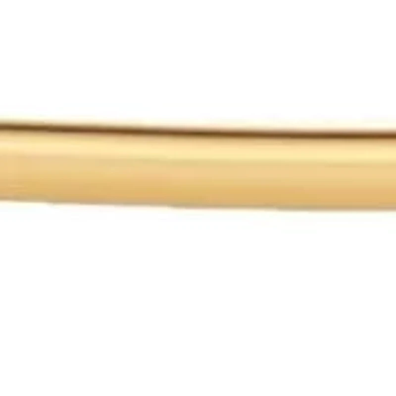 Tarnish Resistant 18k Gold Plated Cuff Adjustable Chain Bracelet