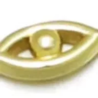 14k Gold Plated Evil Eye Station Bracelet
