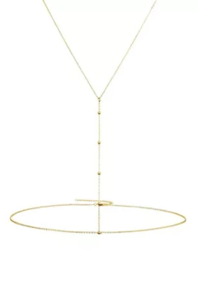 14k Gold Plated Adjustable Body Chain