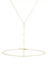 14k Gold Plated Adjustable Body Chain