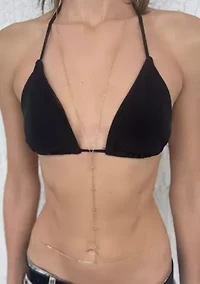 14k Gold Plated Adjustable Body Chain