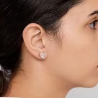 14k Gold Vermeil Moonstone Pear Cut Studs