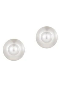 Double Sided Pearl Studs