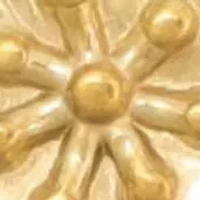 Tarnish Resistant 18k Gold Plated Statement Flower Studs