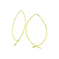 14k Gold Plated Wire Threader Earrings