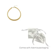 14k Gold Plated Omega Chain