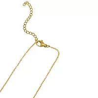 Tarnish Resistant 14k Gold Plated Cursive Mama Necklace