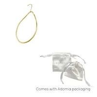 Tarnish Resistant 14k Gold Plated Snake HerringboneChain