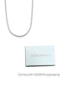 Silver Plated 3mm Tennis Chain Necklace