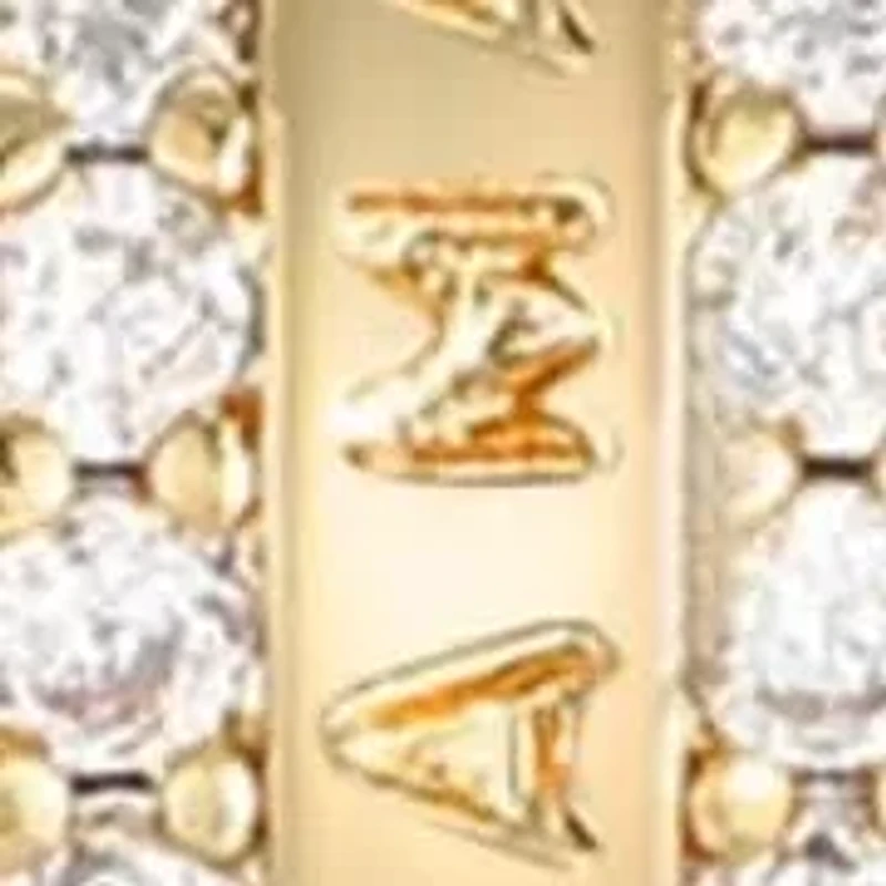 14k Gold Plated Mama-Engraved Ring Necklace