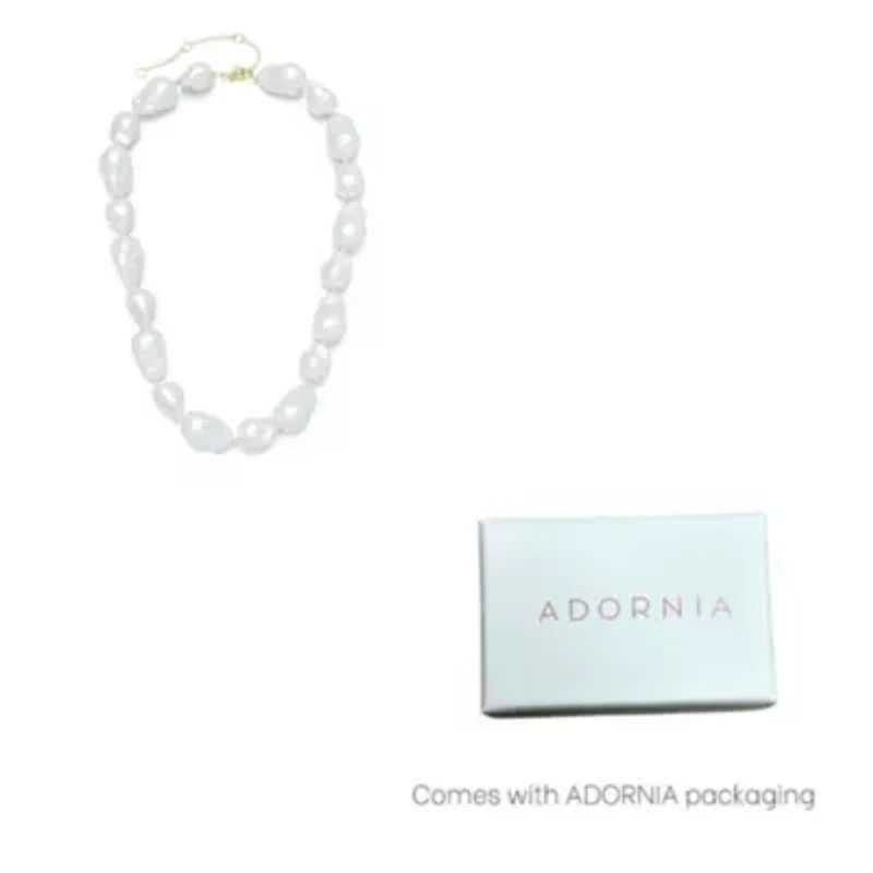 Chunky Faux Pearl Necklace