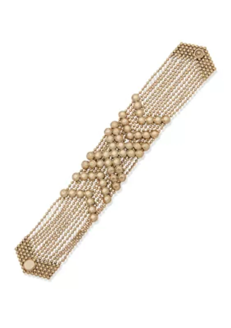 Wide Snap Flex Bracelet