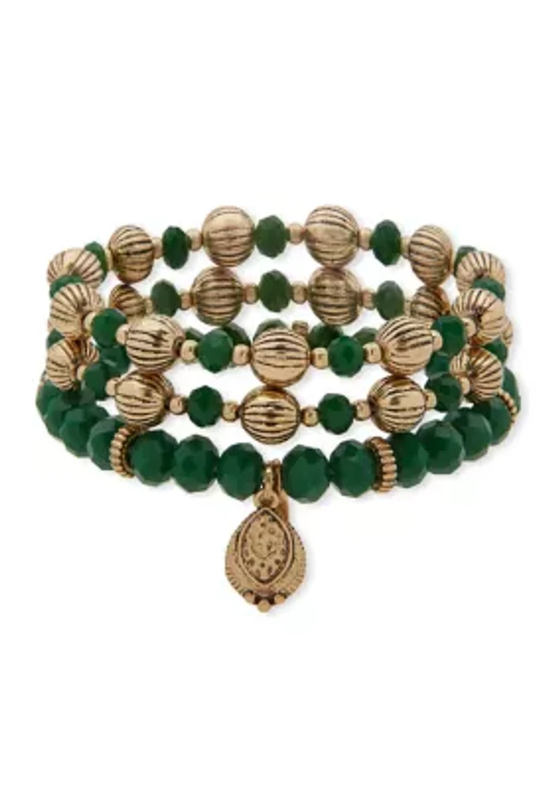 Beaded Stretch Bracelet Set
