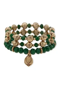 Beaded Stretch Bracelet Set