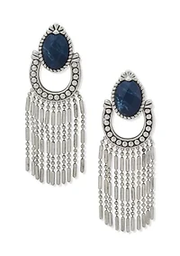 Beaded Horseshoe Earrings