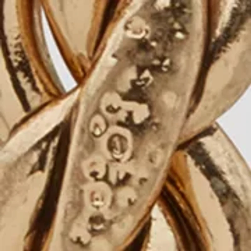 Rope C Hoop Earrings