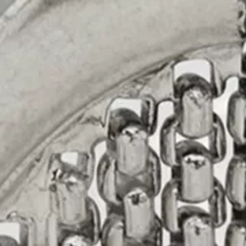 Tassel Silver Tone Statement Earrings