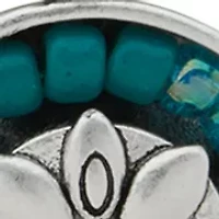 Beaded Huggie Stud Drop Trio Earring Set