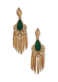 Stone Chandelier Earrings