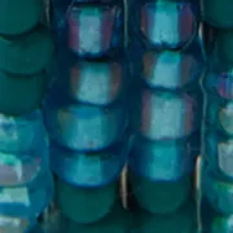 Beaded Hoop Earrings