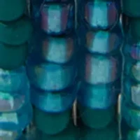 Beaded Hoop Earrings