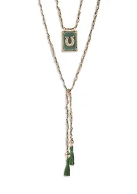 Gold Tone Pendant Necklace