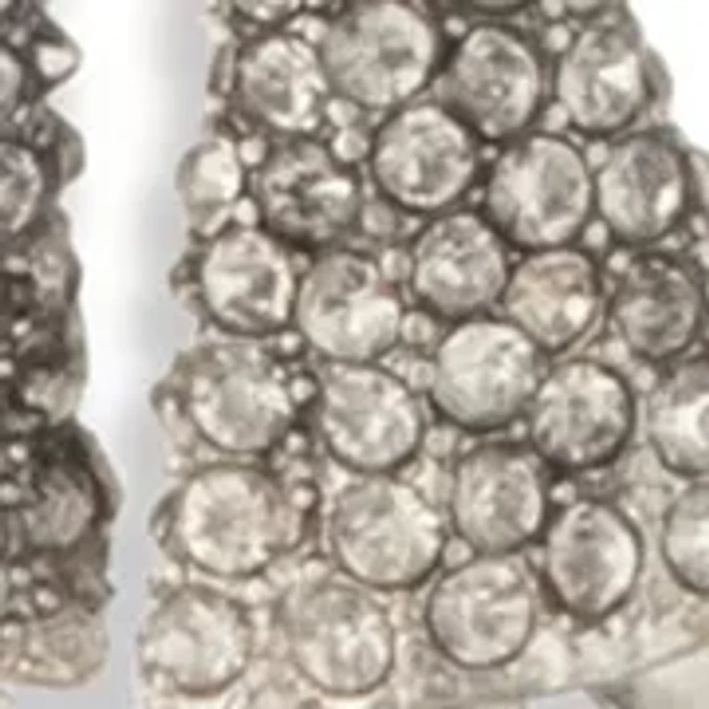 Crystal Bell Bottoms Up Pendant Necklace