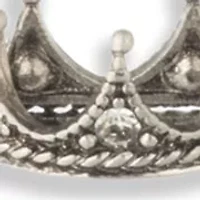 Crystal Crown Frontal Necklace