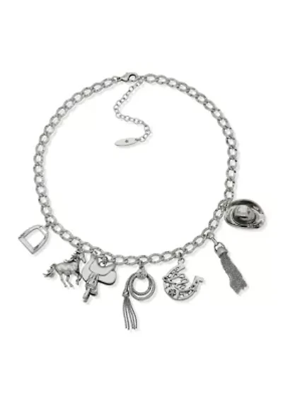 Rodeo Charm Frontal Necklace