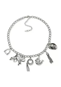 Rodeo Charm Frontal Necklace