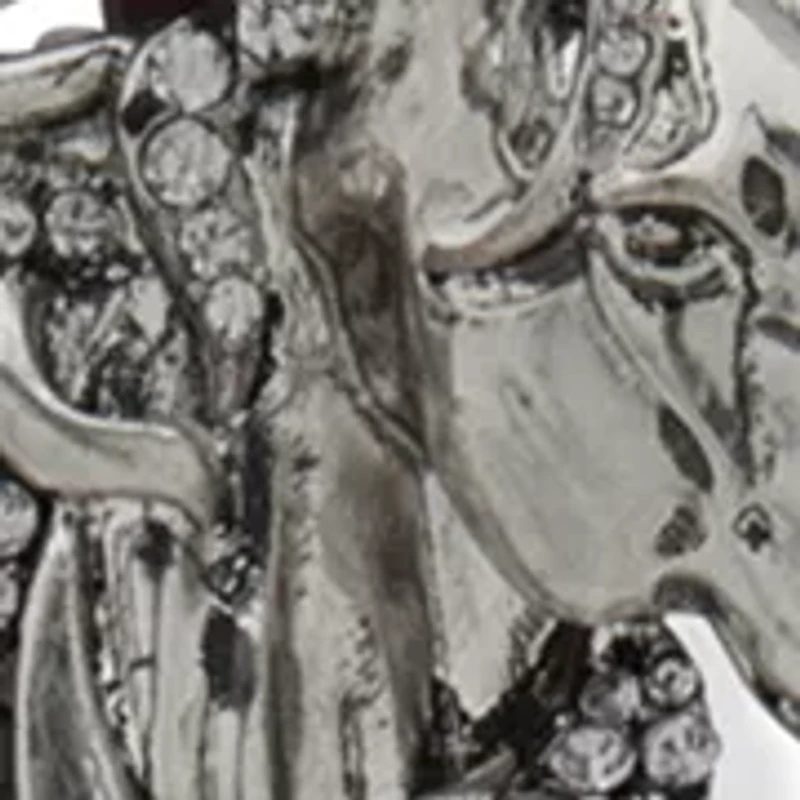  Crystal Horse Bolo Necklace