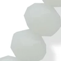 White Beaded Gold Tone Horse Pendant Necklace