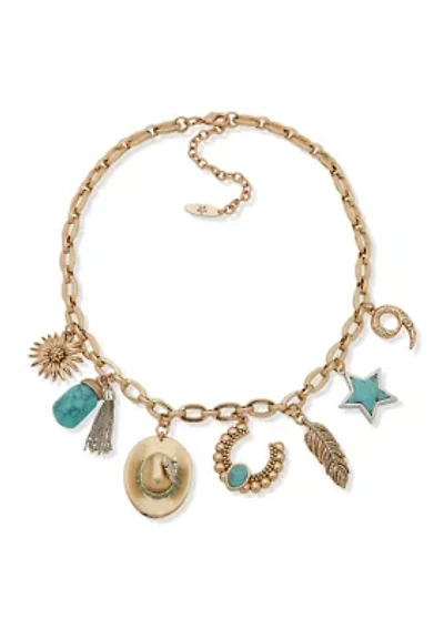 Western Charm Collar Necklace