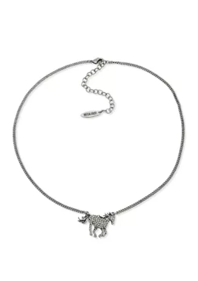  Horse Pendant Necklace