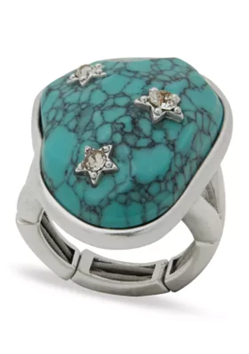 Pavé Star Stone Ring