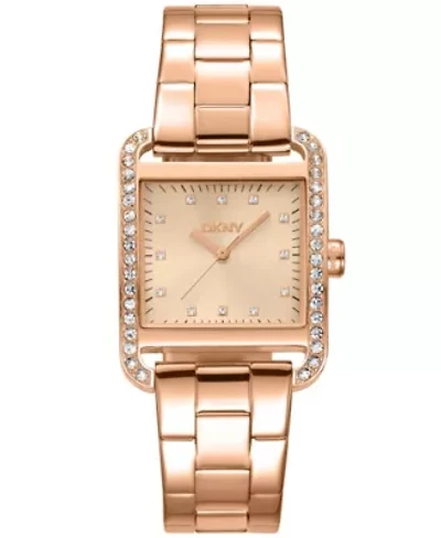 Women's City Midi Rose Gold Dial Rose Gold-Tone Stainless Steel Bracelet Watch
