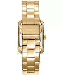 Women's City Glitz Champagne Dial Gold-Tone Stainless Steel Bracelet Watch