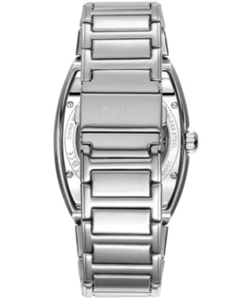 Men's Urban Automatic Silver Dial Stainless Steel Bracelet Watch