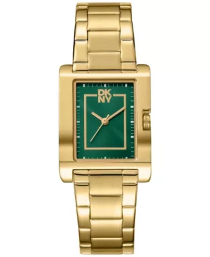 Women's Westside Midi Dark Green Dial Gold-Tone Stainless Steel Bracelet Watch