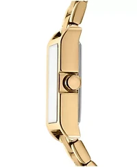 Women's Westside Midi Silver Dial Gold-Tone Stainless Steel Bracelet Watch