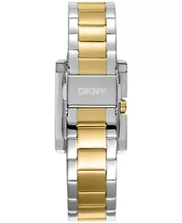 Women's Westside Midi White MOP Dial Gold Two-Tone Stainless Steel Bracelet Watch