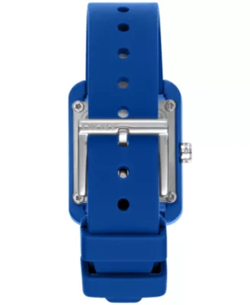 Women's City Sport Dark Blue Dial Dark Blue Silicone Strap Watch