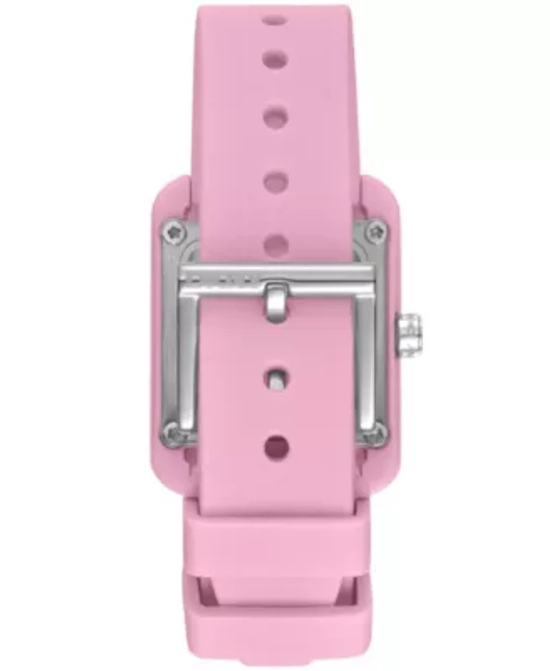 Women's City Sport Pink Dial Pink Silicone Strap Watch