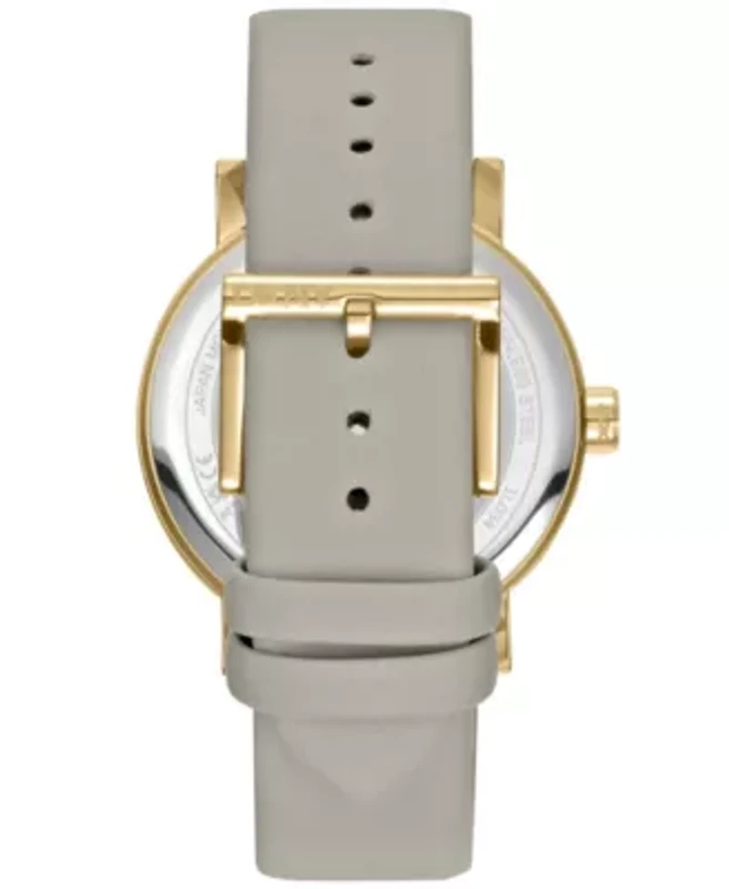 Women's Soho Maxi Silver Dial Dark Blue Leather Strap Watch