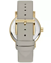 Women's Soho Maxi Silver Dial Dark Blue Leather Strap Watch