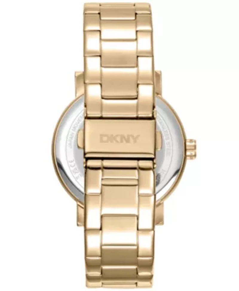 Women's Soho Maxi Champagne Dial Gold-Tone Stainless Steel Bracelet Watch