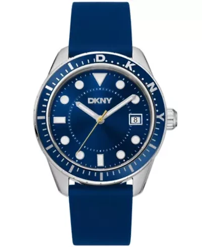 Men's Crosby Sport Dark Blue Dial Stainless Steel Bracelet Watch