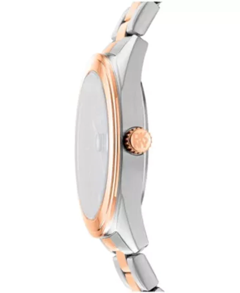 Men's Modernist Classics Brown Dial Gold Two-Tone Stainless Steel Bracelet Watch